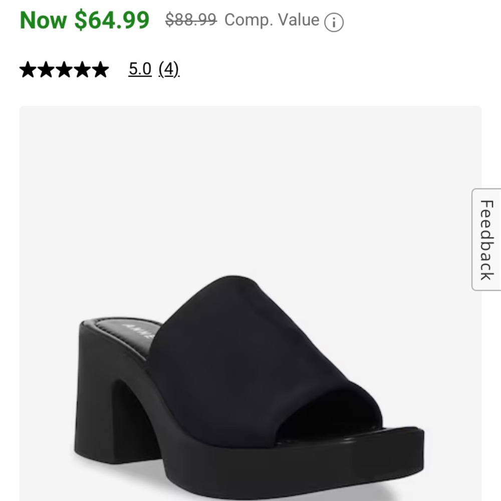 Ann Klein sandals worn once!